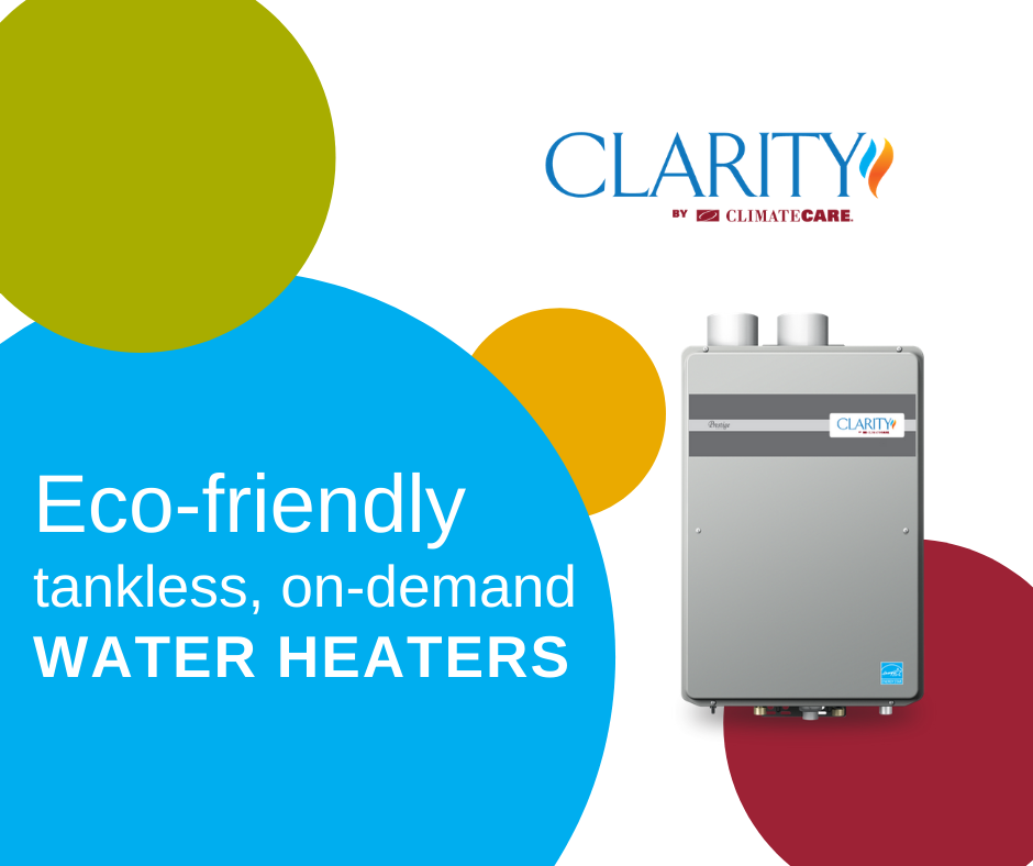 Eco-friendly tankless, on demand water heaters in Barrie and Simcoe County.