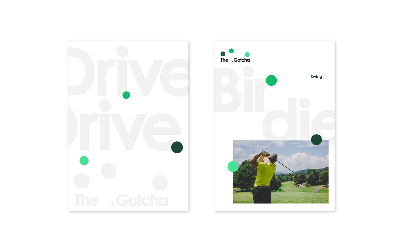 visual identity golf sports identity modern branding  minimalist graphic design  Logo Design brand identity