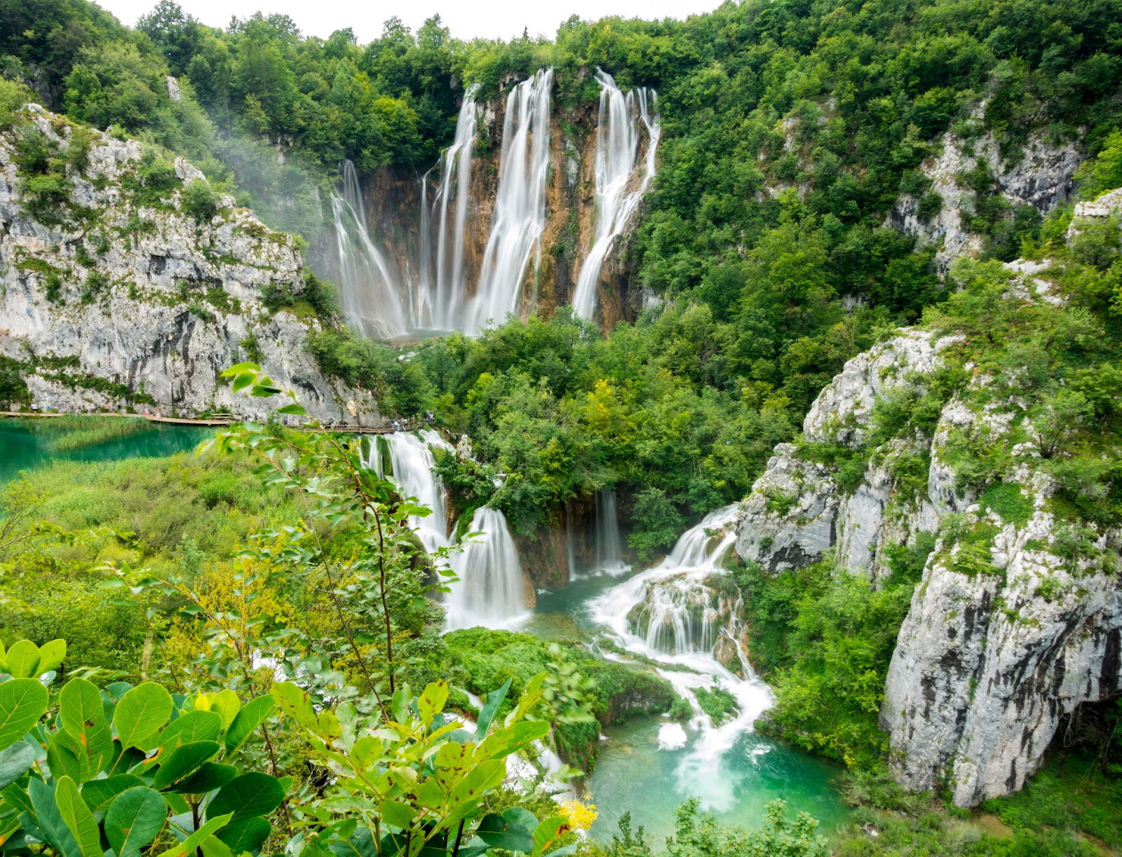 Les cascades de Plitvice