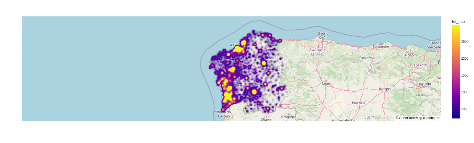 Plot maps in Python using Plotly