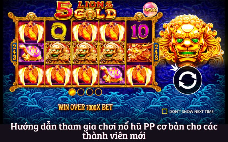 Hướng dẫn tham gia chơi nổ hũ PP cơ bản cho các thành viên mới