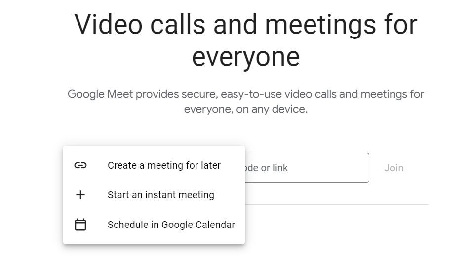 نحوه استفاده از Google Meet