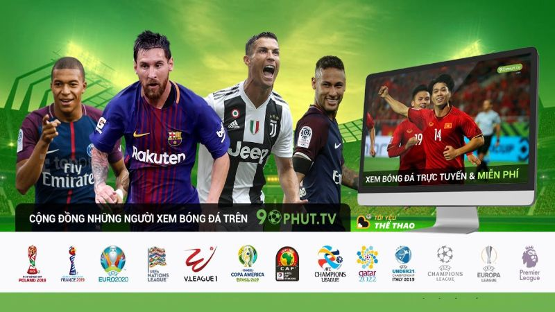 90phut TV - Xem trực tiếp bóng đá miễn phí không giới hạn