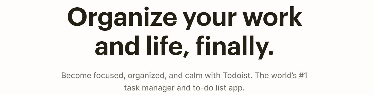 Image showing Todoist as one of the top free online project management tools