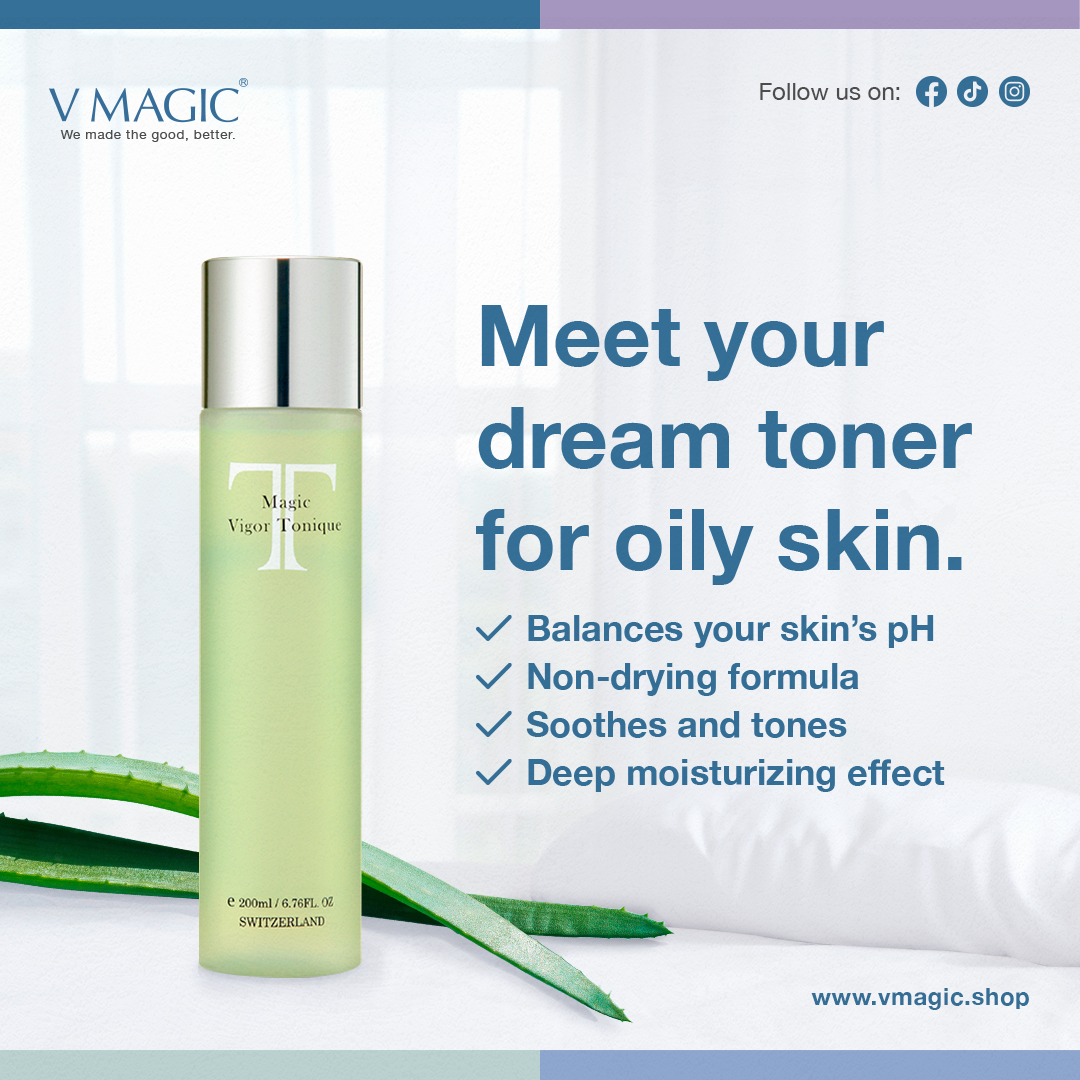 An image of Magic Vigor Tonique - your dream toner for oily skin. 