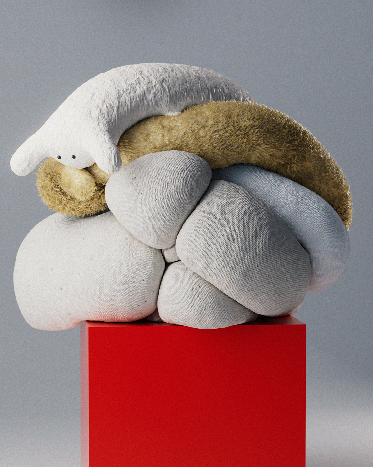 Artifact from the Exploring the Art of 3D Soft Body Character Design article on Abduzeedo