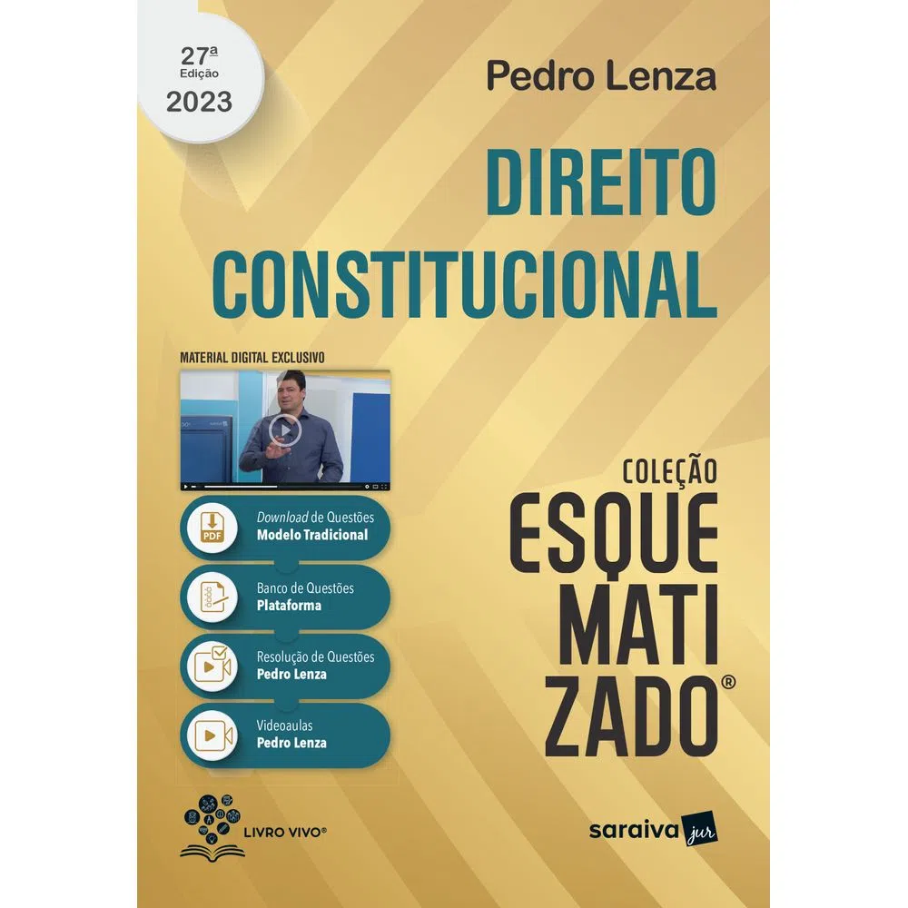 capa livro Direito Constitucional Esquematizado 
