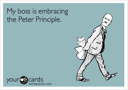 The Monomyth and the Peter Principle