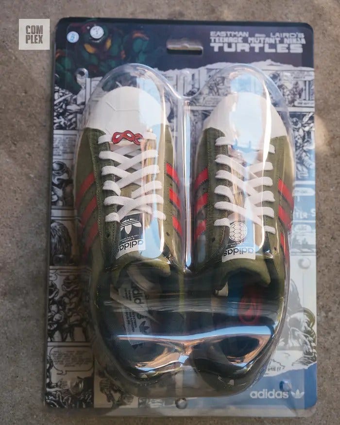 Collab adidas Tartarugas Ninja,A promissora Collab da adidas com as Tartarugas Ninja!