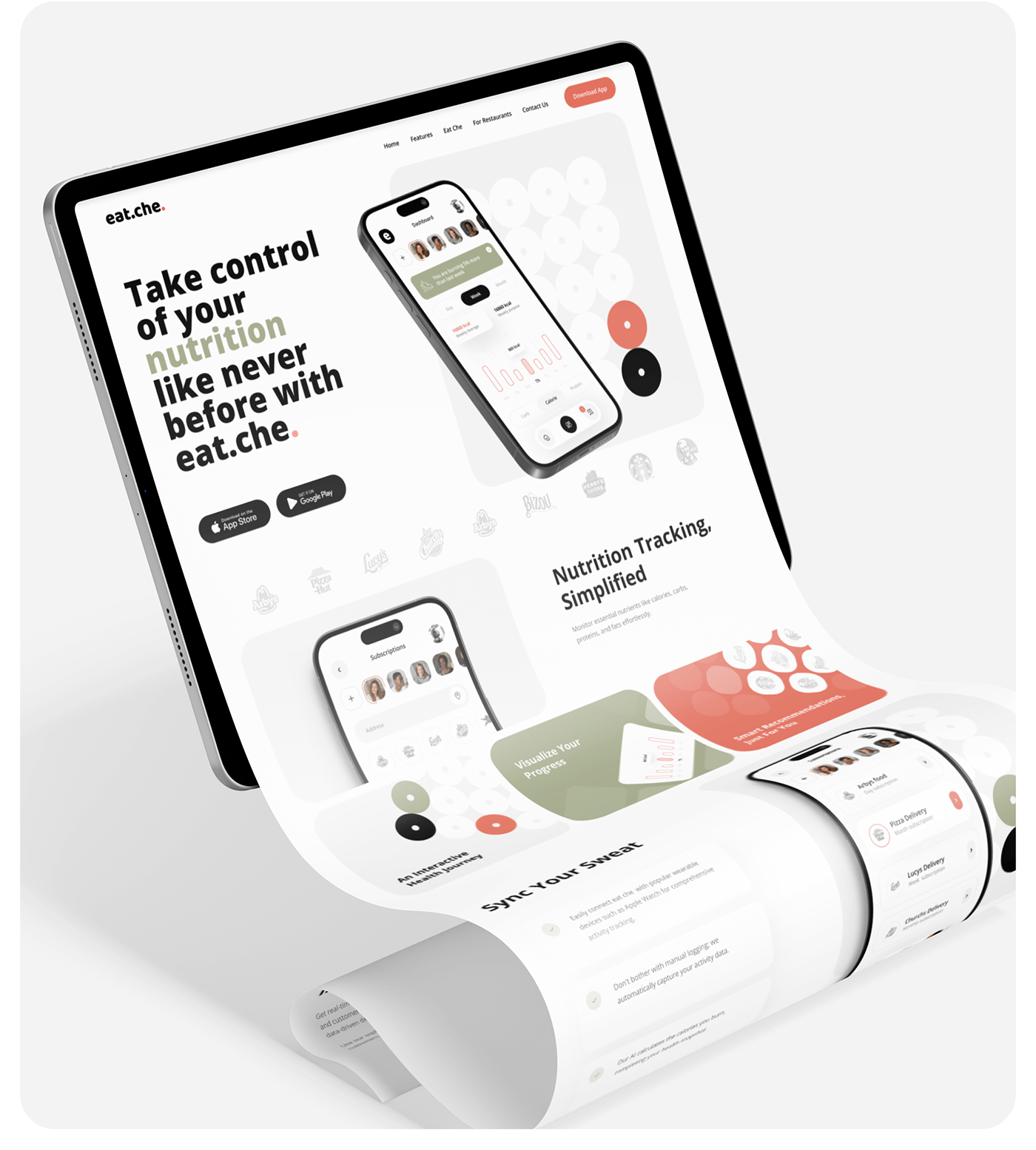 app design Mobile app landing page brand identity Graphic Designer Brand Design designer graphic Logo Design branding 