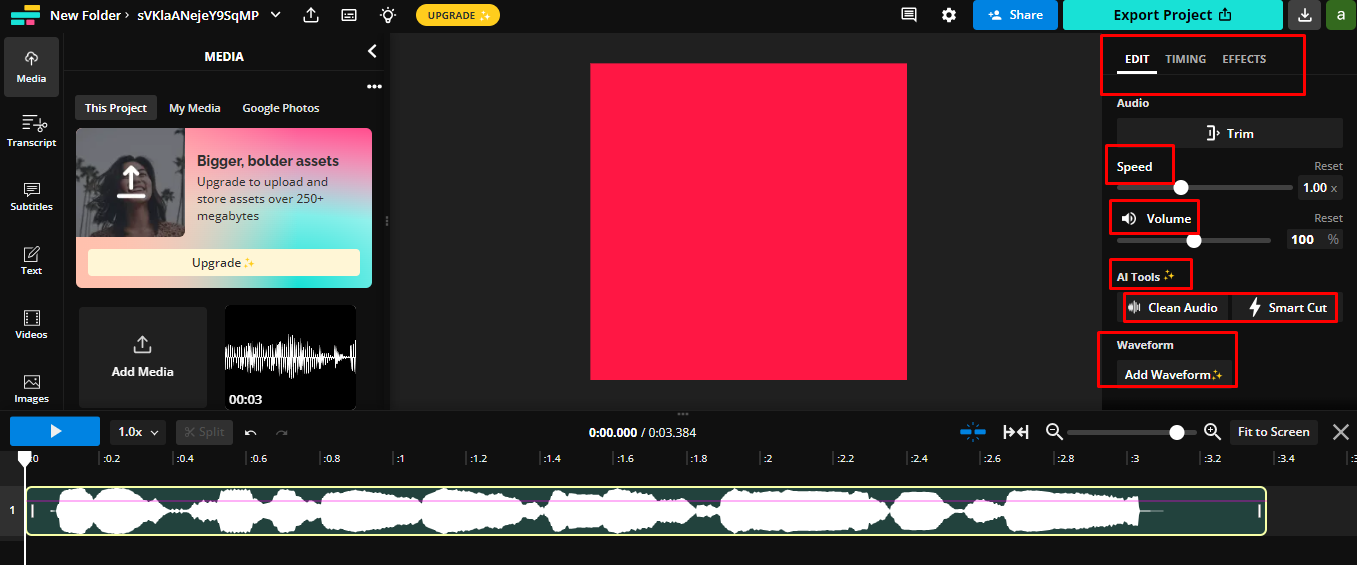 ai audio enhancer
