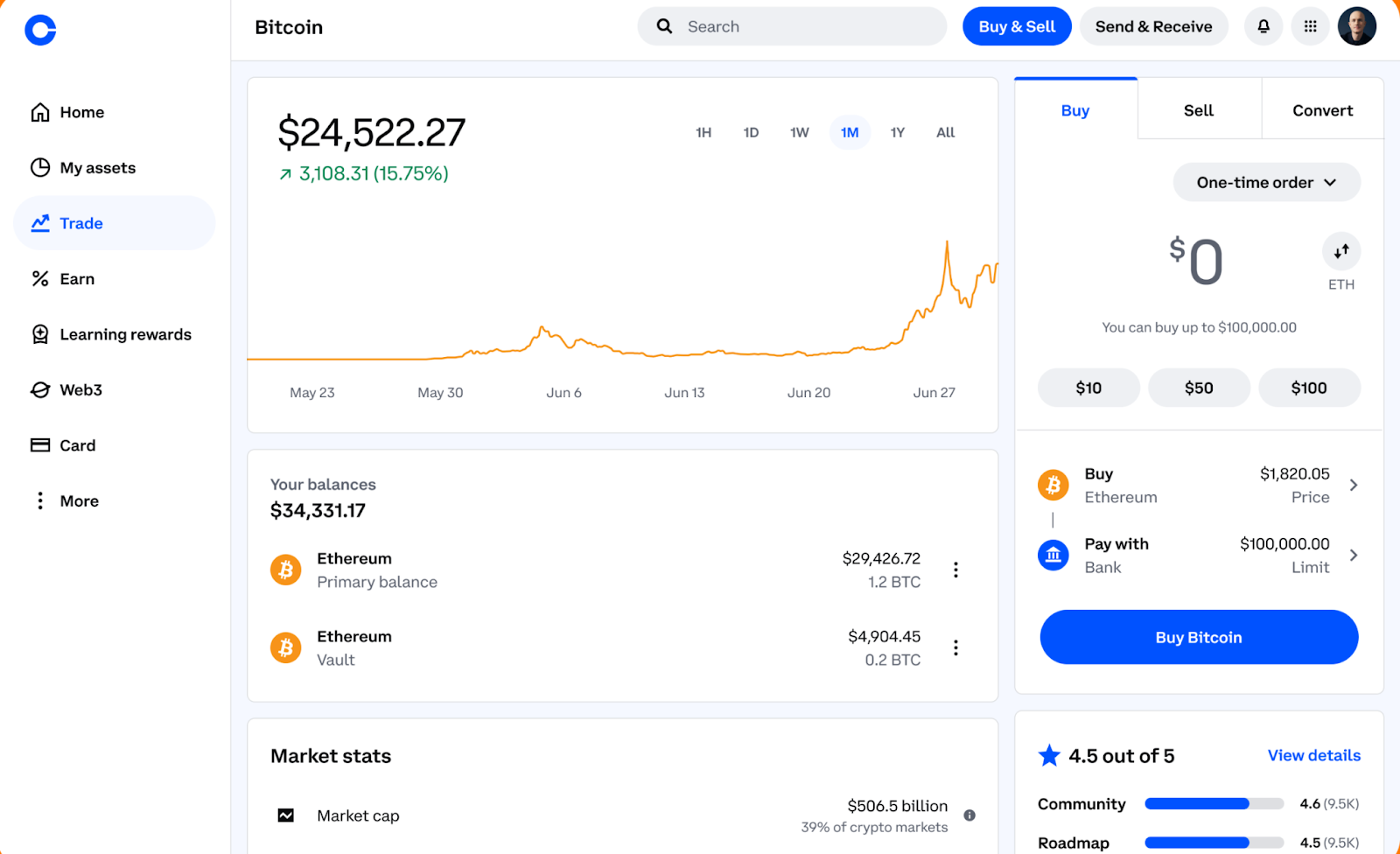 Coinbase: plataforma fácil e segura para investir em criptomoedas