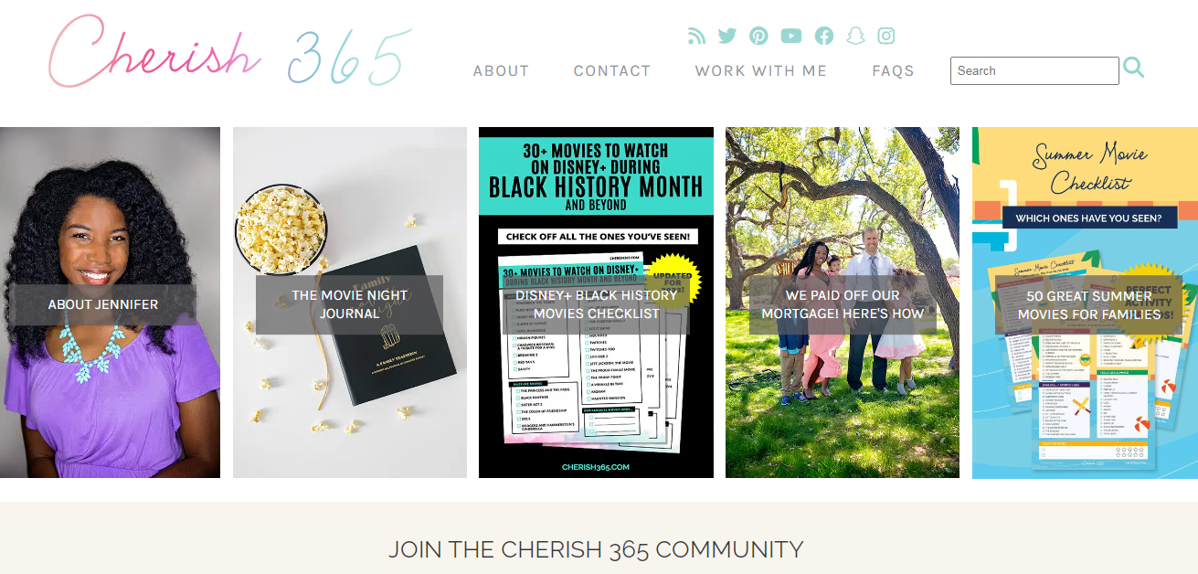 Cherish365 - Blog of an Award-winning Digital Content Creator