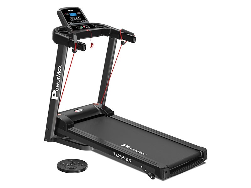 1. PowerMax TDM-99 Multifunction Motorized Treadmill
