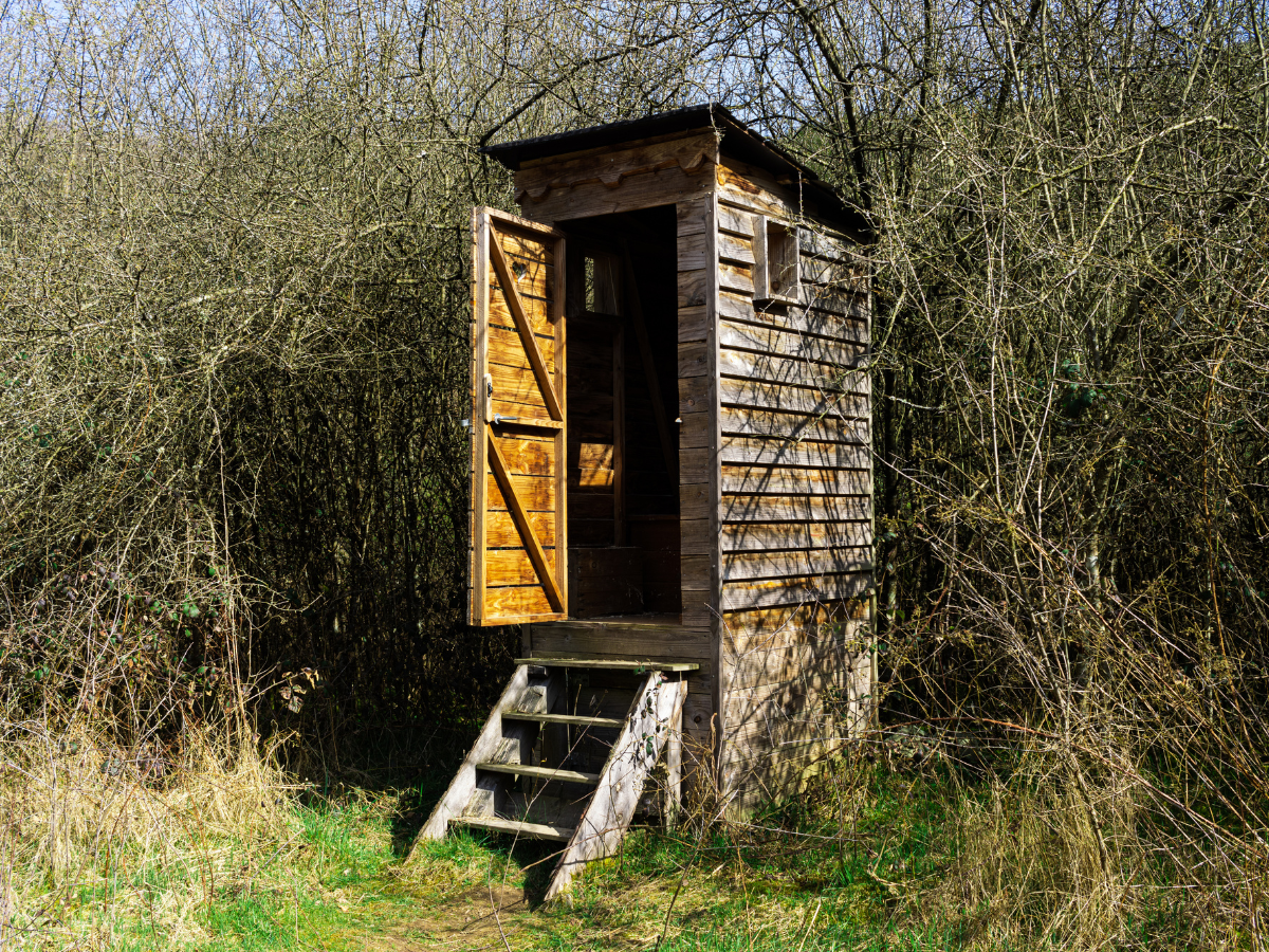 Outhouse Toilet