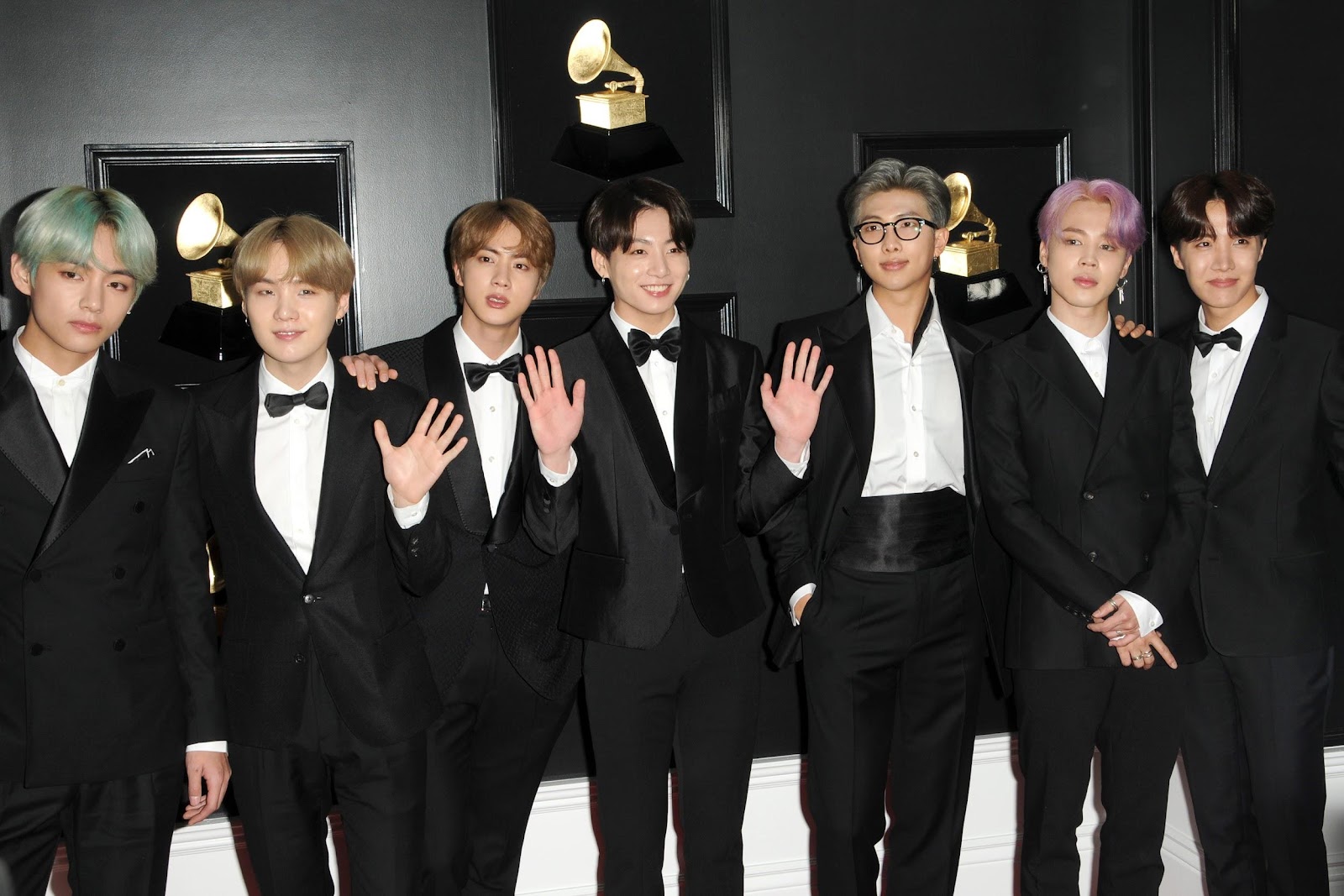 Image of the South Korean band, BTS