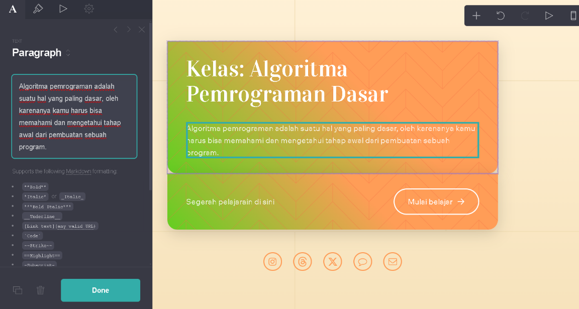 Sebuah gambar berisi teks, cuplikan layar, software, Font

Deskripsi dibuat secara otomatis