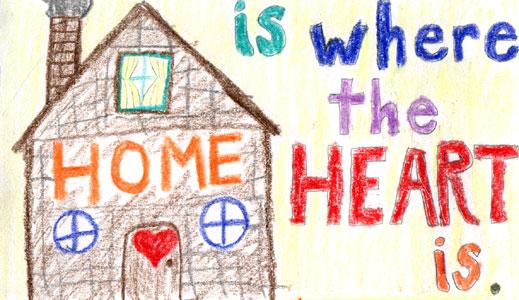 Image result for home is where the heart is
