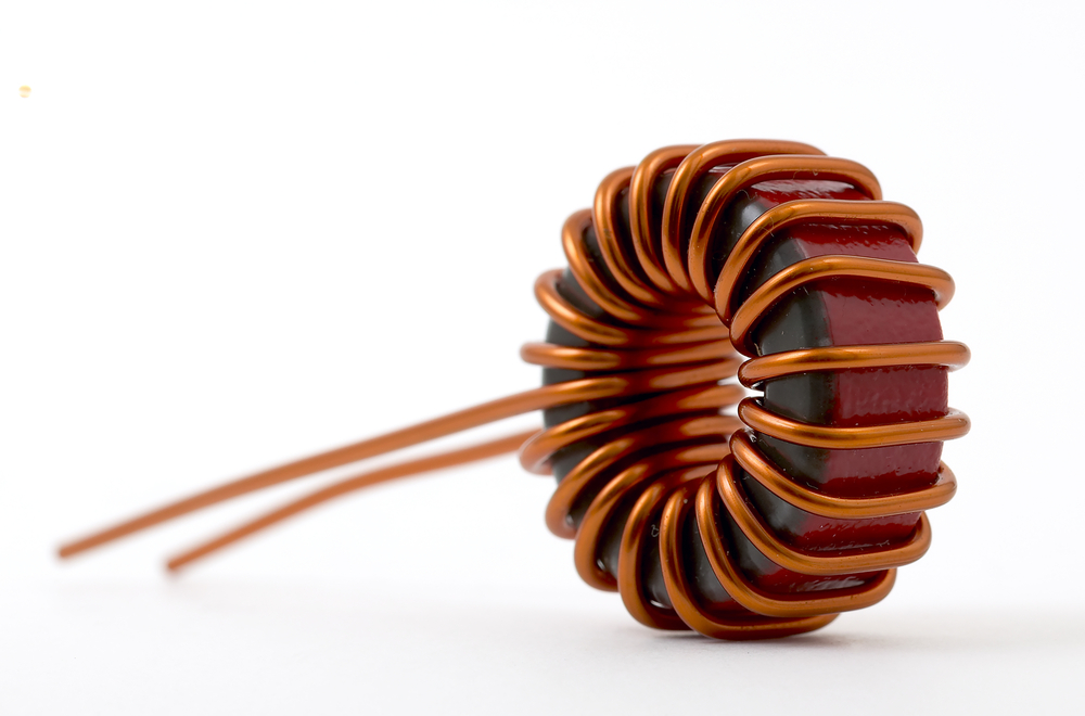 Inductor toroidal no blindado