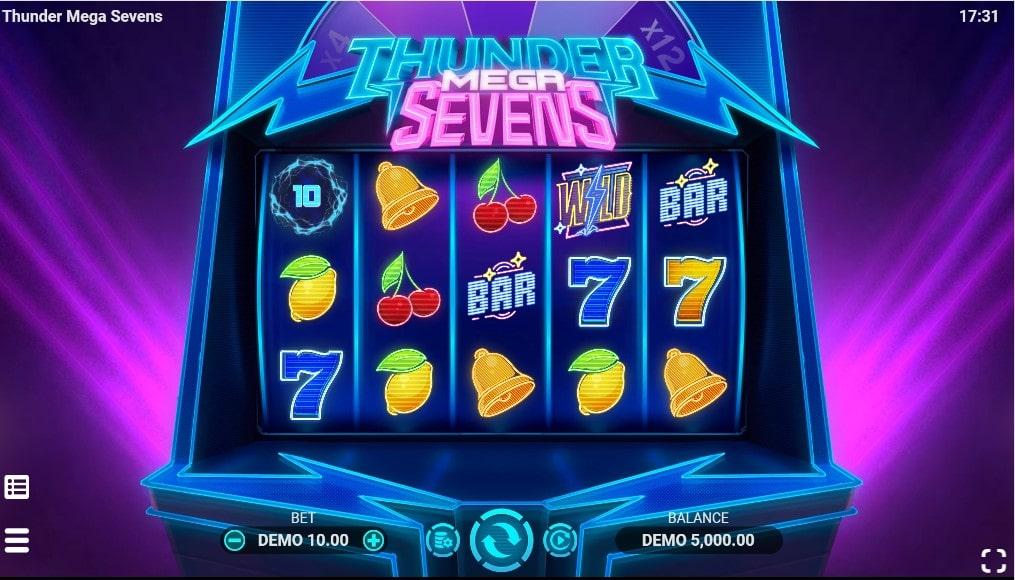 Thunder Mega Sevens layout