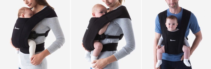 carrier positions Ergobaby Embrace Newborn Carrier