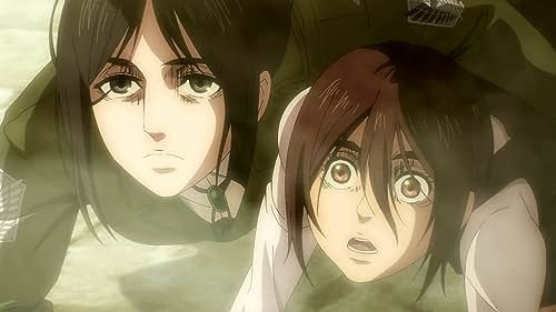 Eren Yeager and Mikasa (attack on titan final episode)