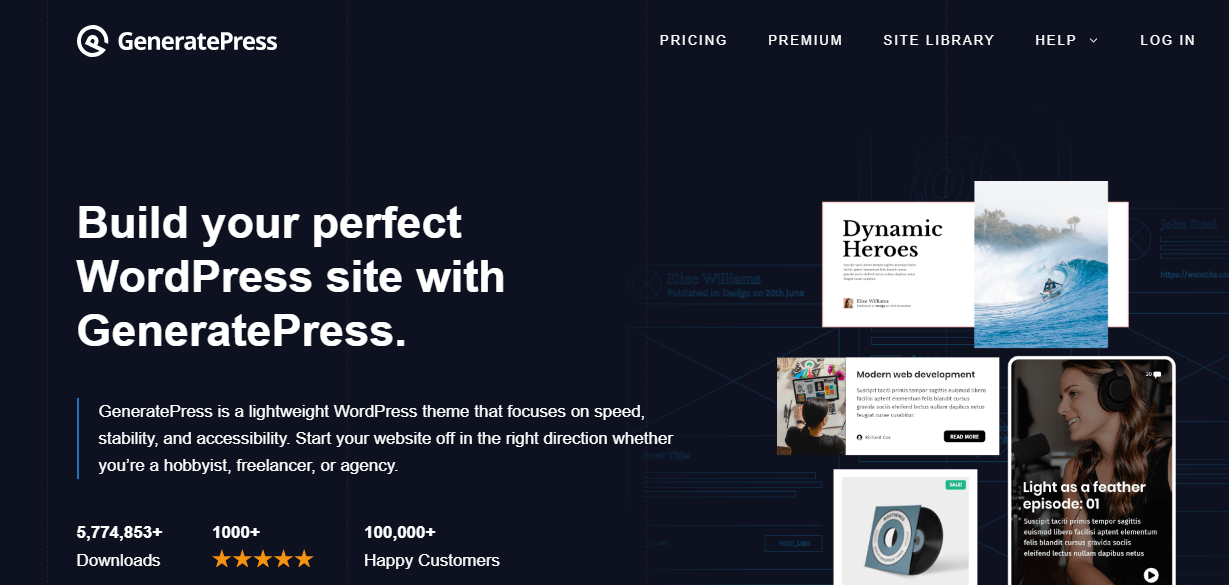 GeneratePress Theme