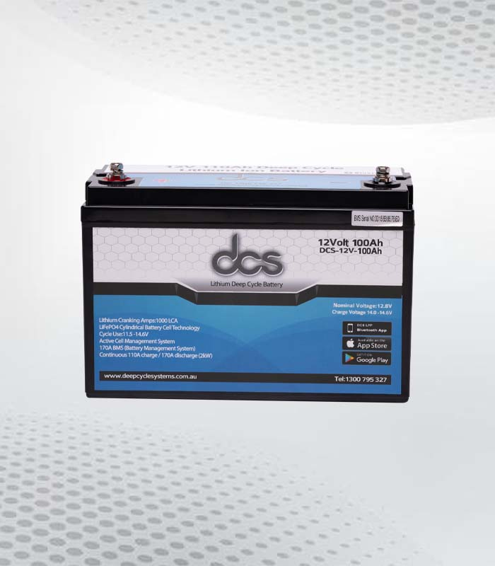 100 amp lithium battery 