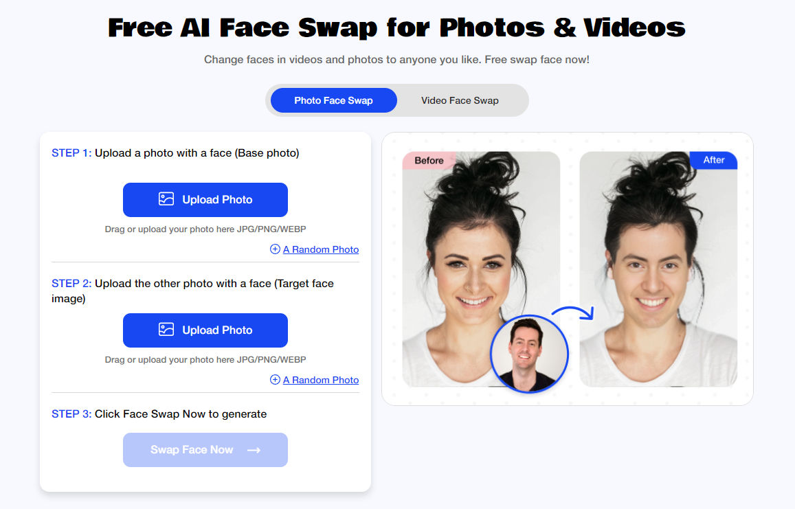 MioCreate Face Swap - Easy to Replace Face in Photo