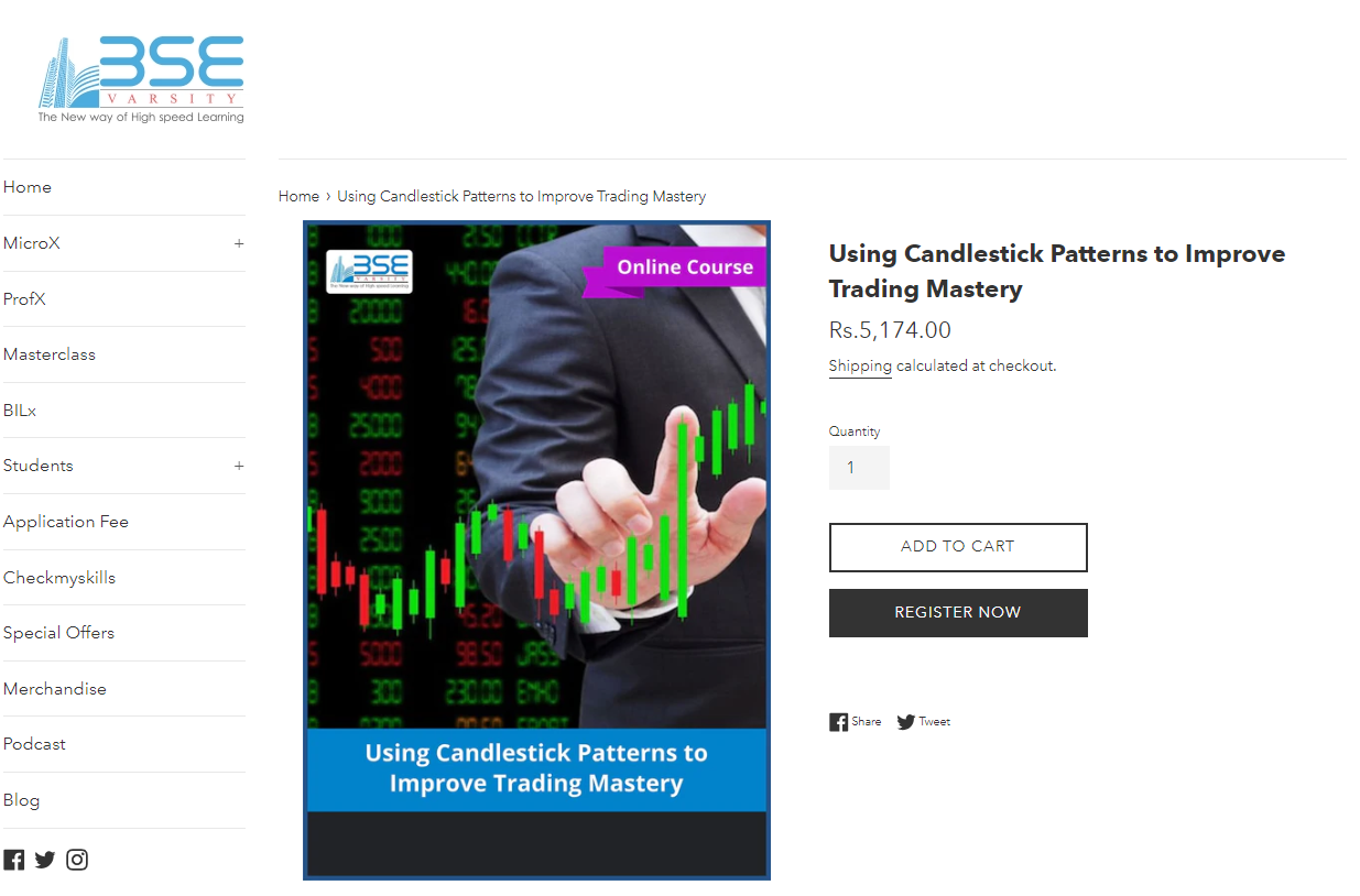 Candlestick Patterns to Improve Trading Mastery by BSE Varsity