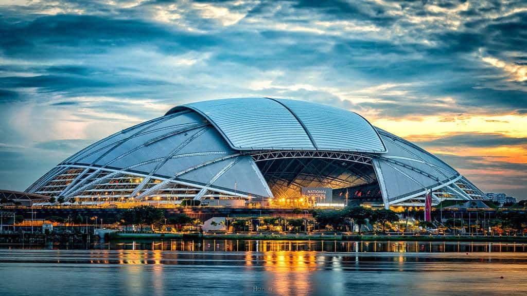 Sân vận động Quốc gia Singapore sử dụng tấm lợp thông minh