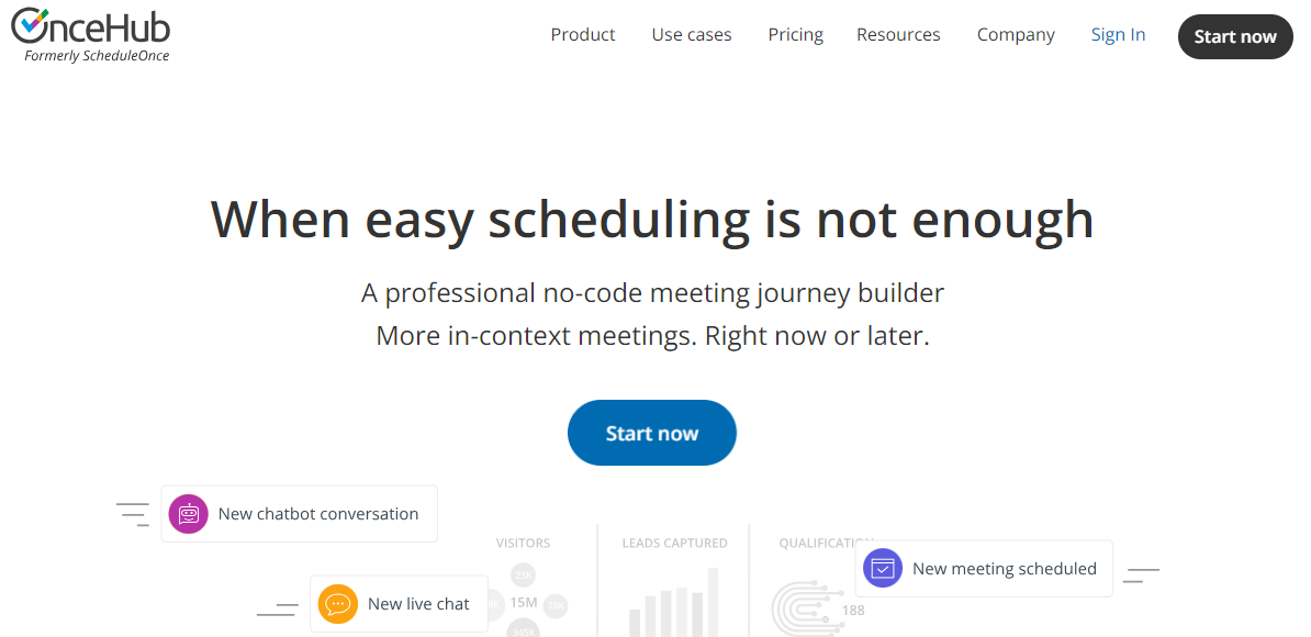 oncehub scheduling tool