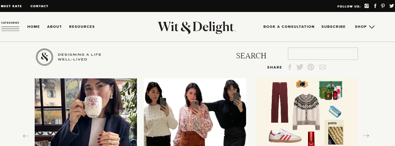 Wit & Delight - A Blog Helping in Designing a Life Well-lived