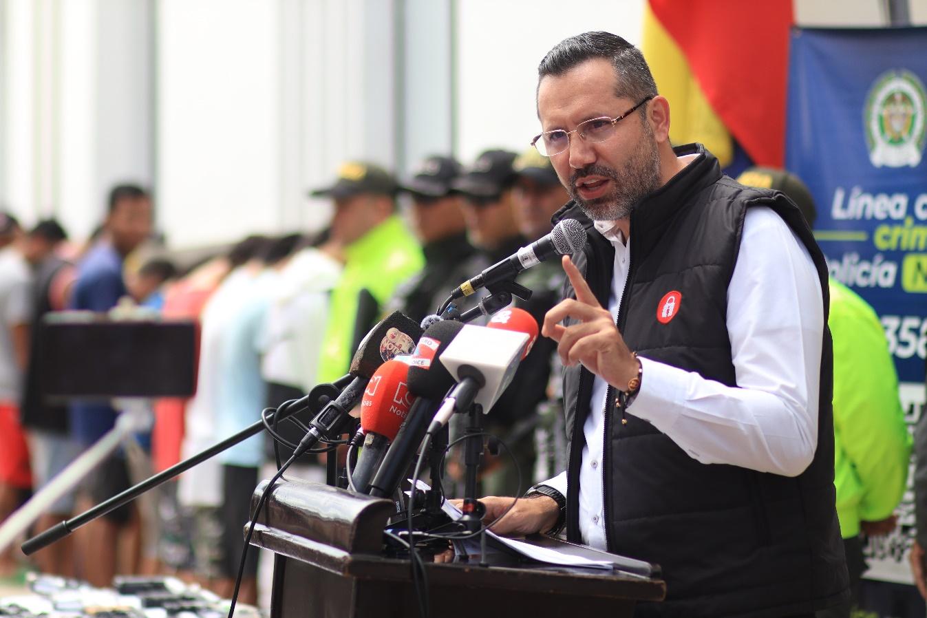 El Alcalde de Bucaramanga, Jaime Andrés Beltrán, presenta un balance de los primeros 5 días de la fase II de la Operación Candado