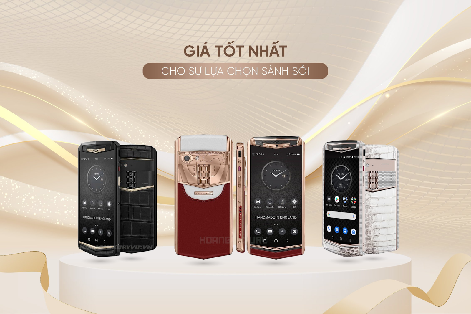 Mua vertu Aster P chính hãng tại Hoàng Luxury