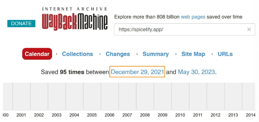 cara gunakan wayback machine