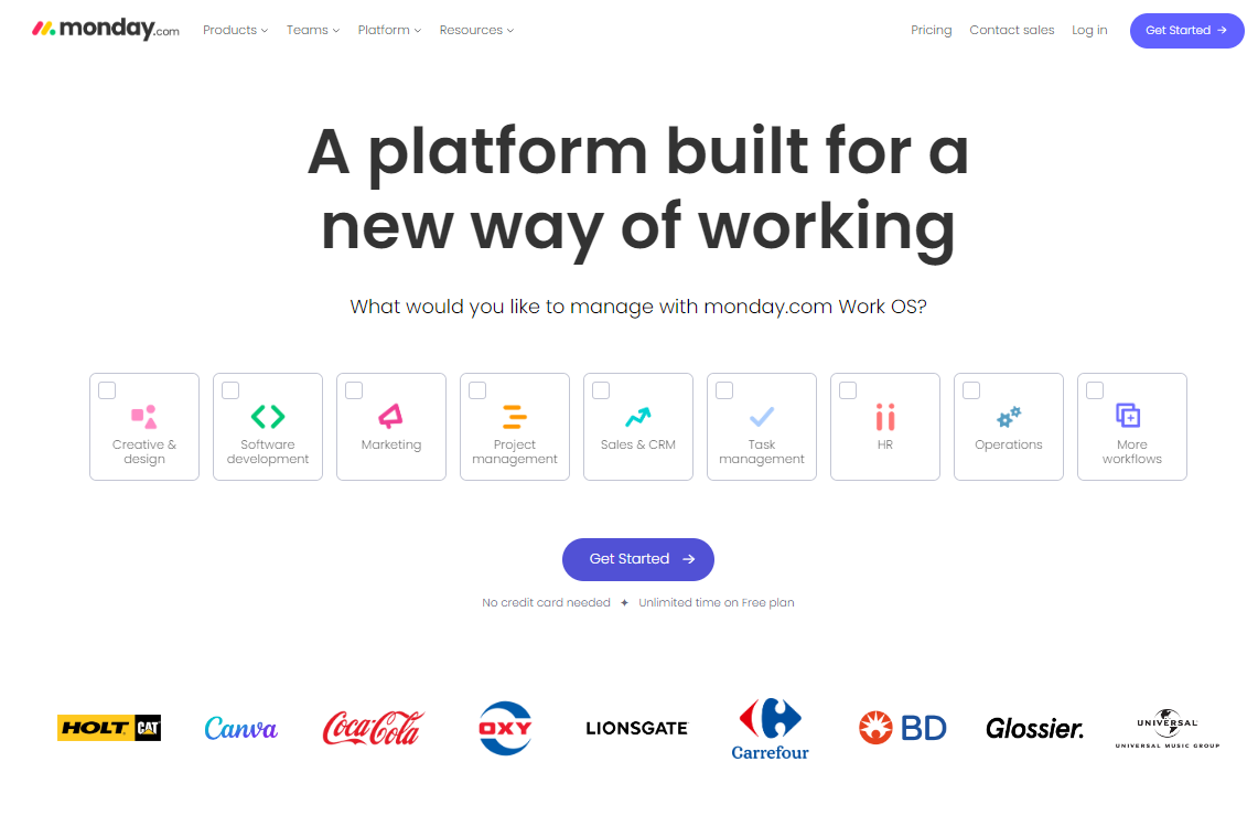 Monday.Com - A platform built for a new way of working