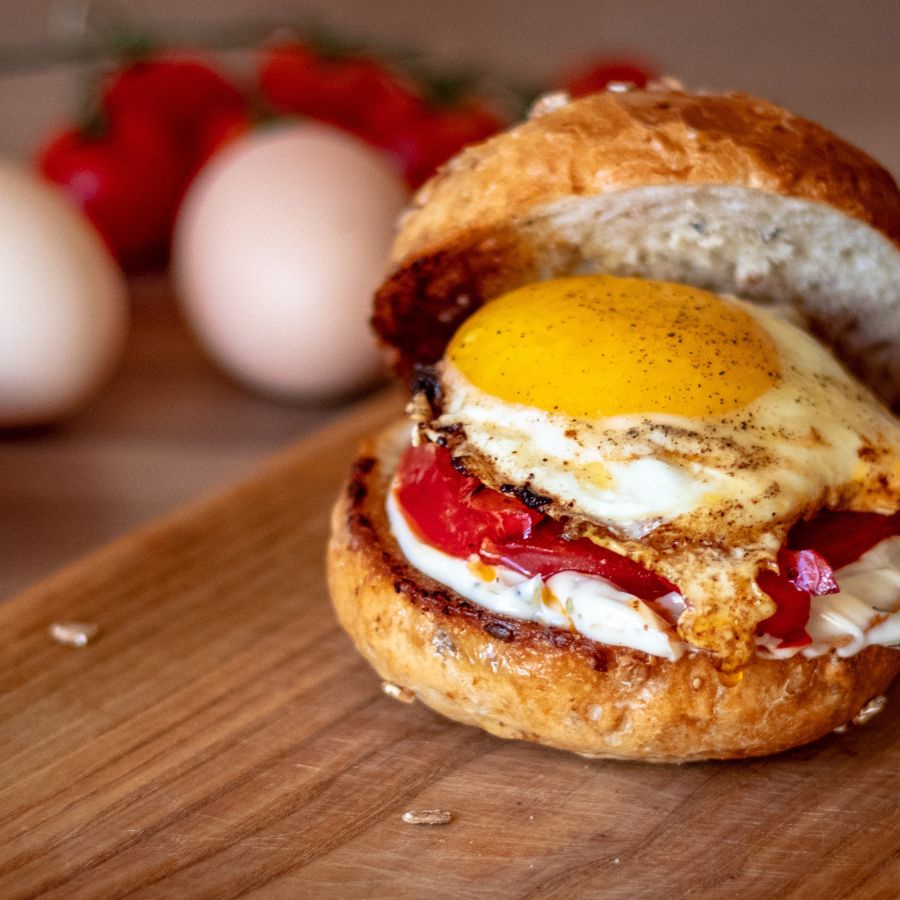 breakfast burger