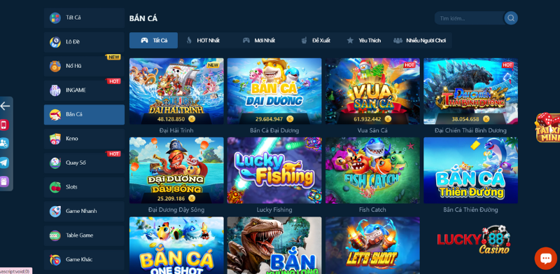 Lucky88.casino - So sánh game bắn cá giữa nhà cái Lucky88 và 11Bet