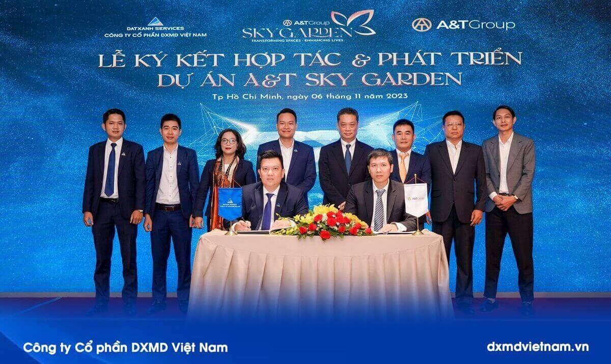 DXMD Vietnam bắt tay phát triển dự án A&T Sky Garden Bình Dương