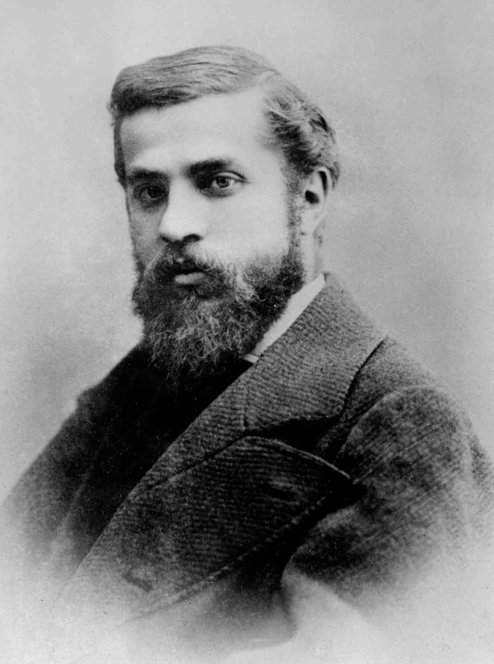 Photograph of Antoni Gaudí by Pau Audouard, 1878