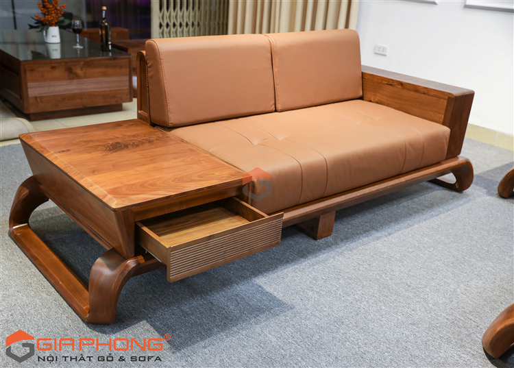 90+ mẫu ghế sofa gỗ có đệm cho phòng khách giá tốt nhất 2024