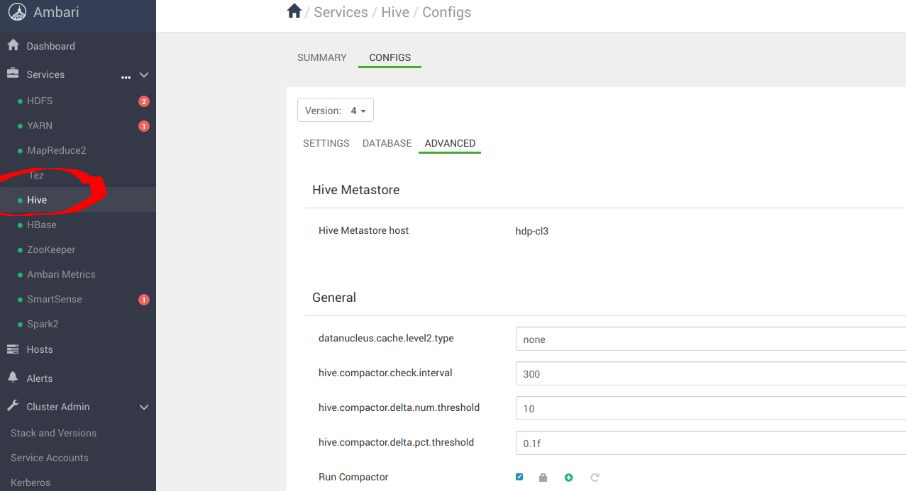 hive-config