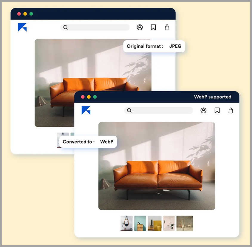 Inbuilt media and video optimization on ImageKit