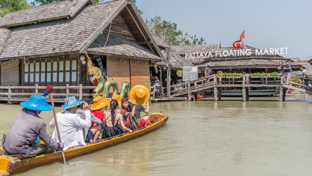 Khám phá Chợ Nổi Bốn Miền Pattaya Thái Lan - Elephant Travel - Du lịch Con  Voi