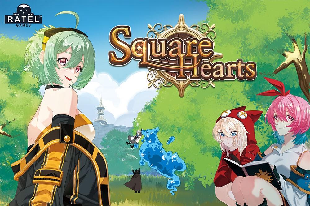 Title image of 'Square Hearts' | Provided by Ratel Games