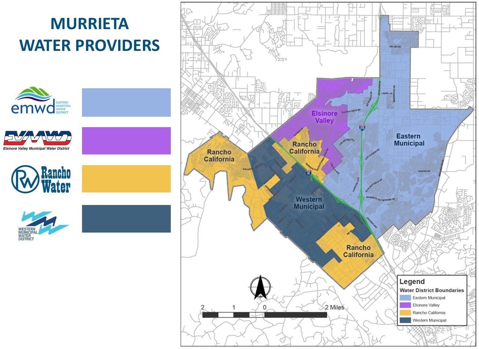 Murrieta Map of Water Providers