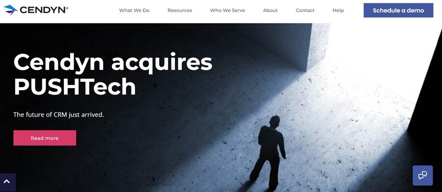 Cendyn home page, SaaS companies Miami