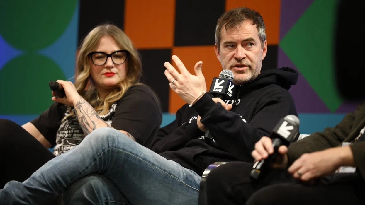 Indie producer Mark Duplass speaks on the Indie TV round table at SXSW 2024