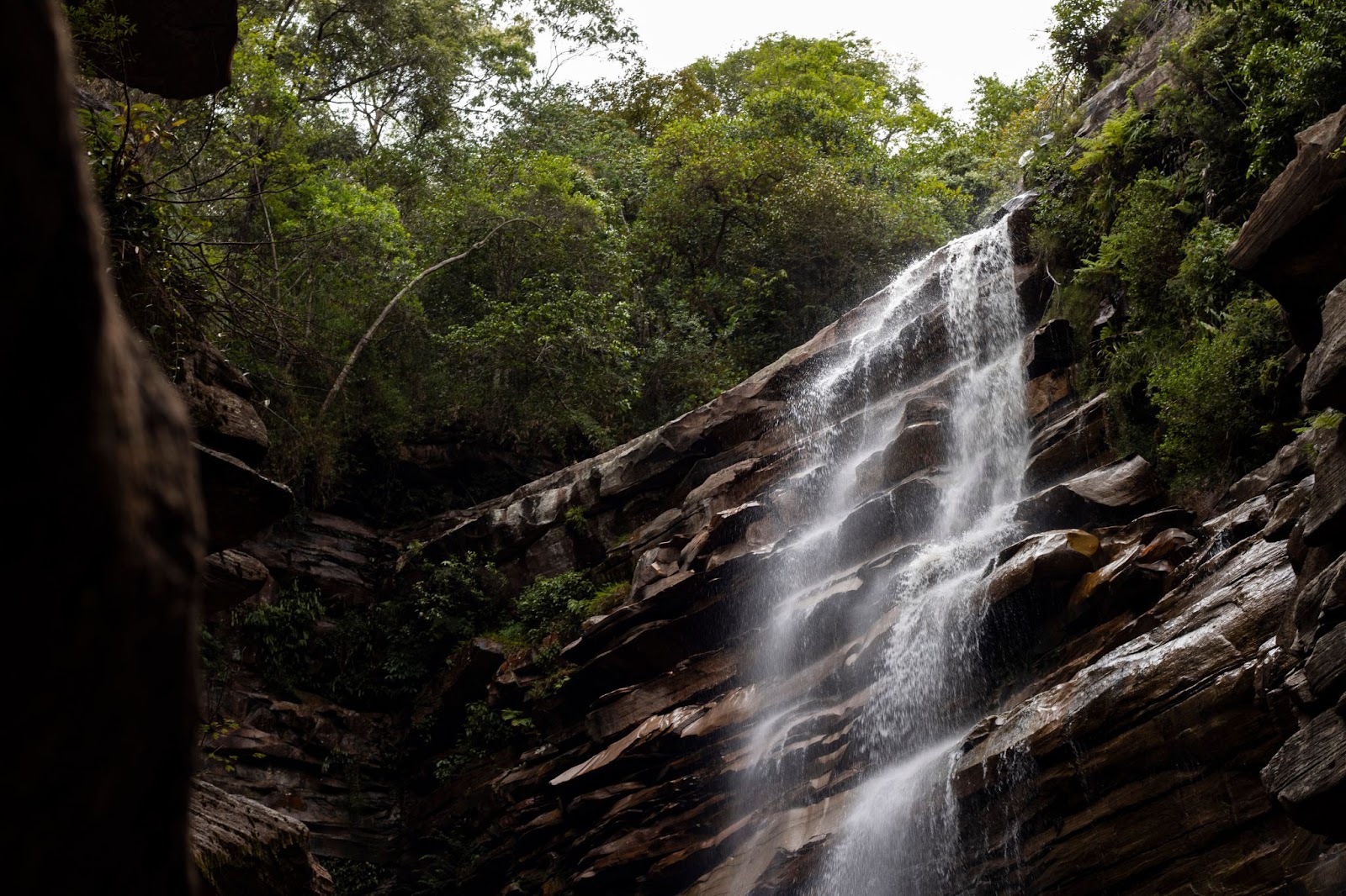 Queda d'água na Chapada Diamantina